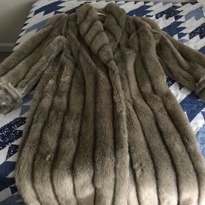 Faux Fur Coat